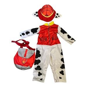 Toddler Paw Patrol Marshall Kids Halloween Costume S 4-6 Boys Child Puppy Dog